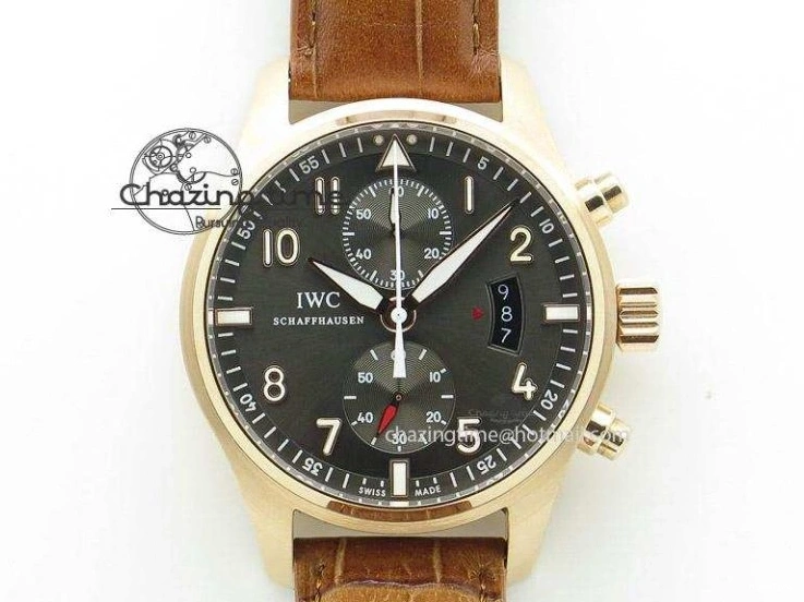 MIROTIME 0125 HighQuality Mark XVIII LAUREUS IW324703 Black Ceramic MKF Best Edition On Black Nylon Strap A 7218